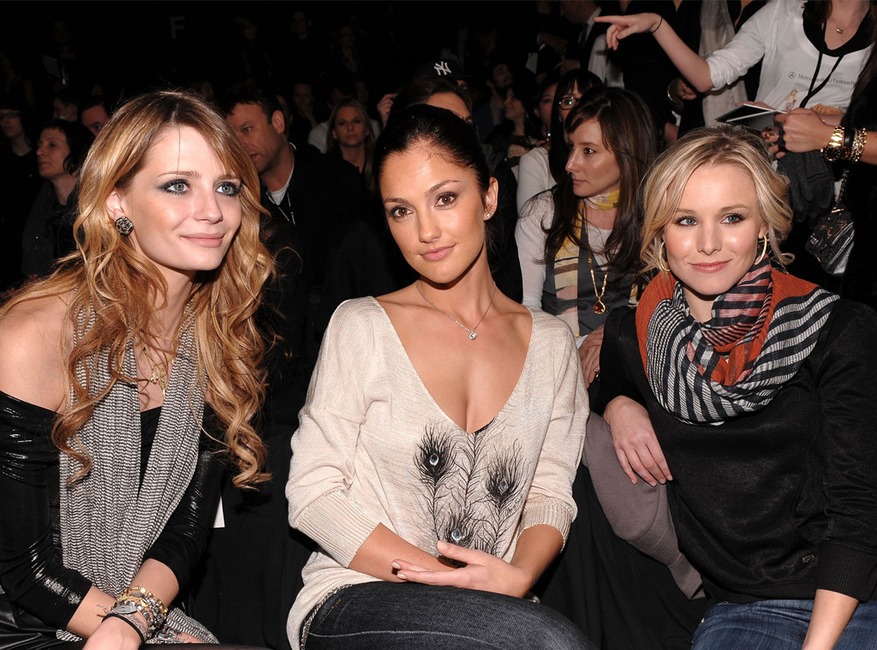 Mischa Barton, Minka Kelly, Kristen Bell, Fashion Week